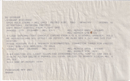 EBU's Final Flight Docs (Digital Giveaway)